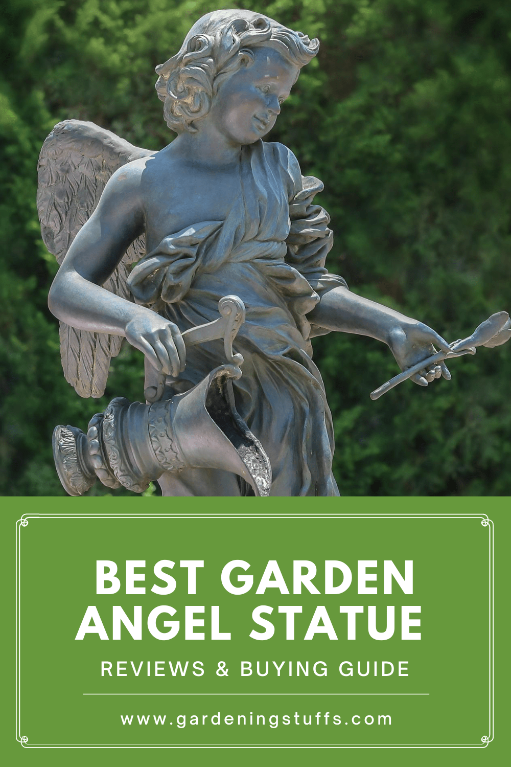 Stunning and elegant, guardian angel statues make for an eye-catching focal point in your outdoor garden. Check out this guide on my top 10 angel statues and highlighted the key features you need to know so you can pick the best one for your garden. Learn more about gardening tips @ #GardeningStuffs