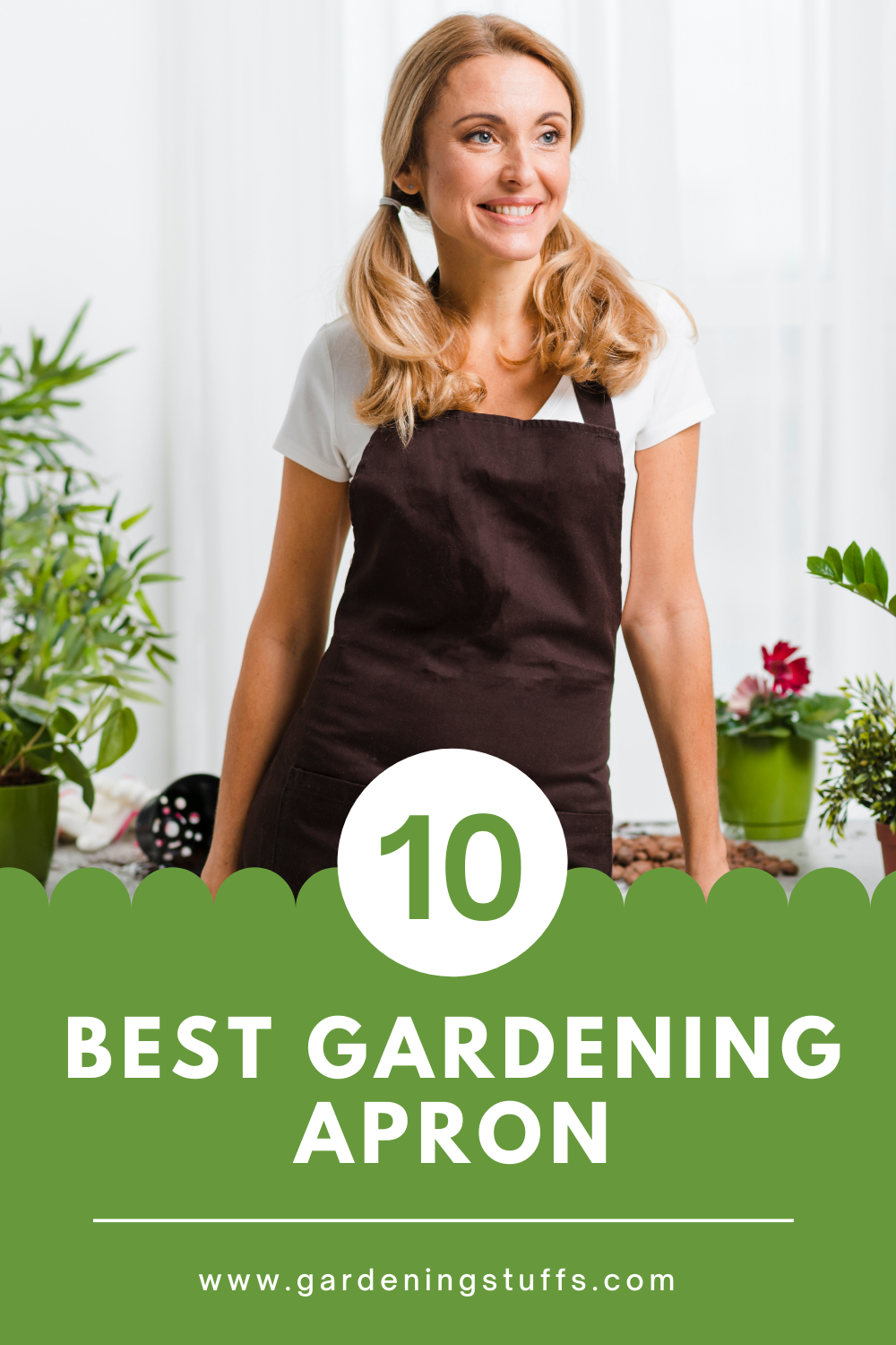 Keeping yourselves clean while working in the garden is important, therefore it is very important that you purchase the best gardening apron from the market. Check out our buying guide, we’ve listed the best apron available on the market and we provide a few factors that could help you purchase a gardening apron with ease.