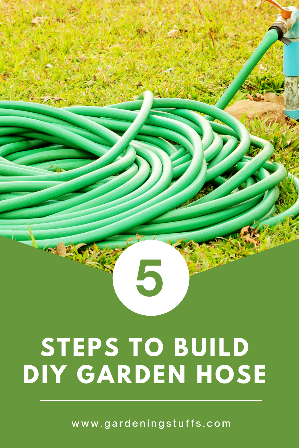 If you want to  build your own DIY garden hose to meet your custom garden requirements. Check out these 5 easy steps on how to build a garden hose.
