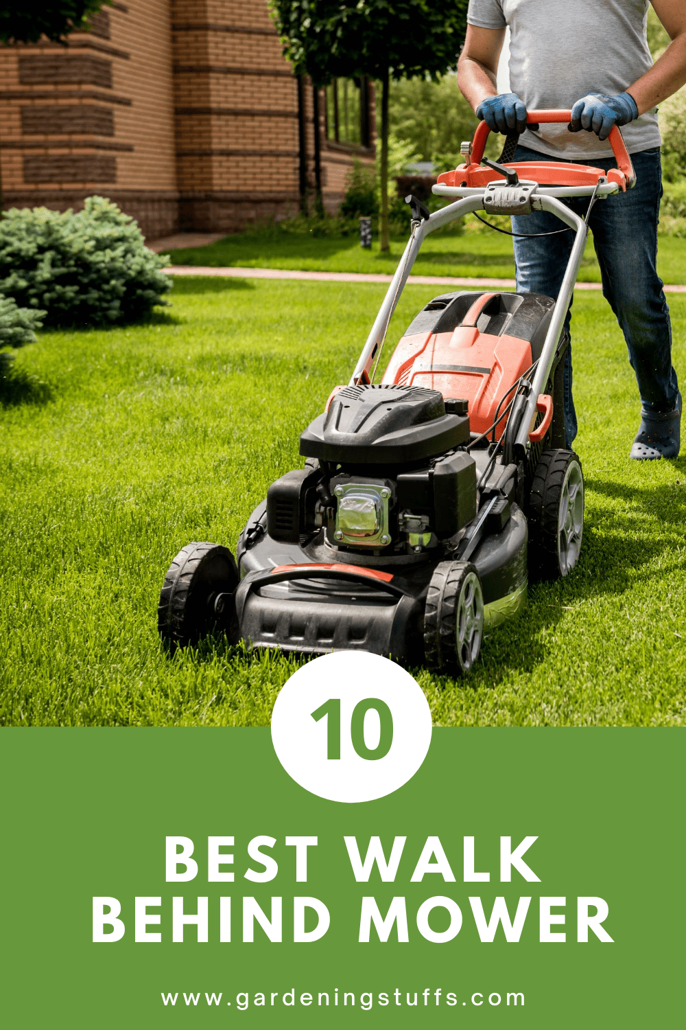 When you want to mow your lawn with less physical strain and effort from pushing, walk-behind mowers are a great solution. All you have to do is turn the motor on, push it forward, and it will start cutting grass. We have come up with a guide and a list of our top 10 best walk-behind lawn mowers to help you buy your next mower. Learn more about gardening tips @ #GardeningStuffs