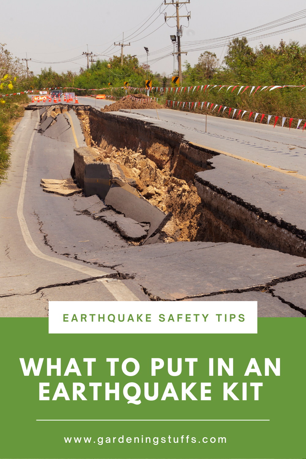 Earthquake kits should be prepped ahead of time, especially if you live within a high-risk zone. Check out our article on how to prepare your home for an earthquake and an emergency preparedness kit to protect yourself and your family from potential hazards and injuries.