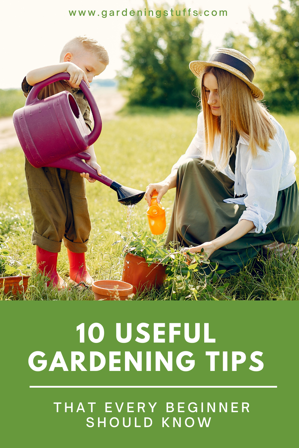 How to get started with gardening for yourself if you don’t know much about it in the first place? Read on and discover 10 useful gardening tips for beginners like yourself, and see if you won’t begin to develop a green thumb soon after.